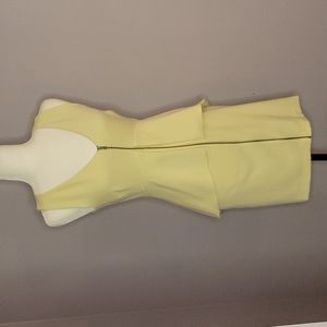 BCBG Pastel Yellow Dress
